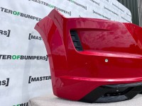 Audi Tt S Line Tts Face Lift 2019-2022 Rear Bumper Red 4 Pdc Genuine [a328]