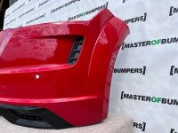 Audi Tt S Line Tts Face Lift 2019-2022 Rear Bumper Red 4 Pdc Genuine [a328]