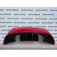 Audi Tt S Line Tts Face Lift 2019-2022 Rear Bumper Red 4 Pdc Genuine [a328]