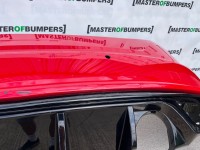 Audi Tt S Line Tts Face Lift 2019-2022 Rear Bumper Red 4 Pdc Genuine [a328]