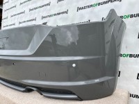 Audi Tt S Line 2016-2019 Rear Bumper With Diffuser 4 Pdc Genuine [a358]