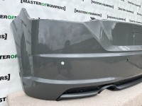 Audi Tt S Line 2016-2019 Rear Bumper With Diffuser 4 Pdc Genuine [a358]