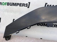 Audi Rs6 Rs7 C8 Black Edition 2020-on Front Bumper Carbon Lip Genuine