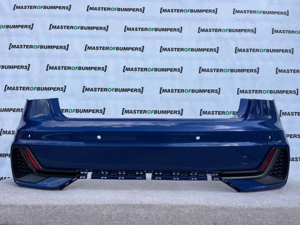 Audi A1 S Line Hatchback 5dr Mk2 2020-2024 Rear Bumper 4 Pdc Genuine [a640]