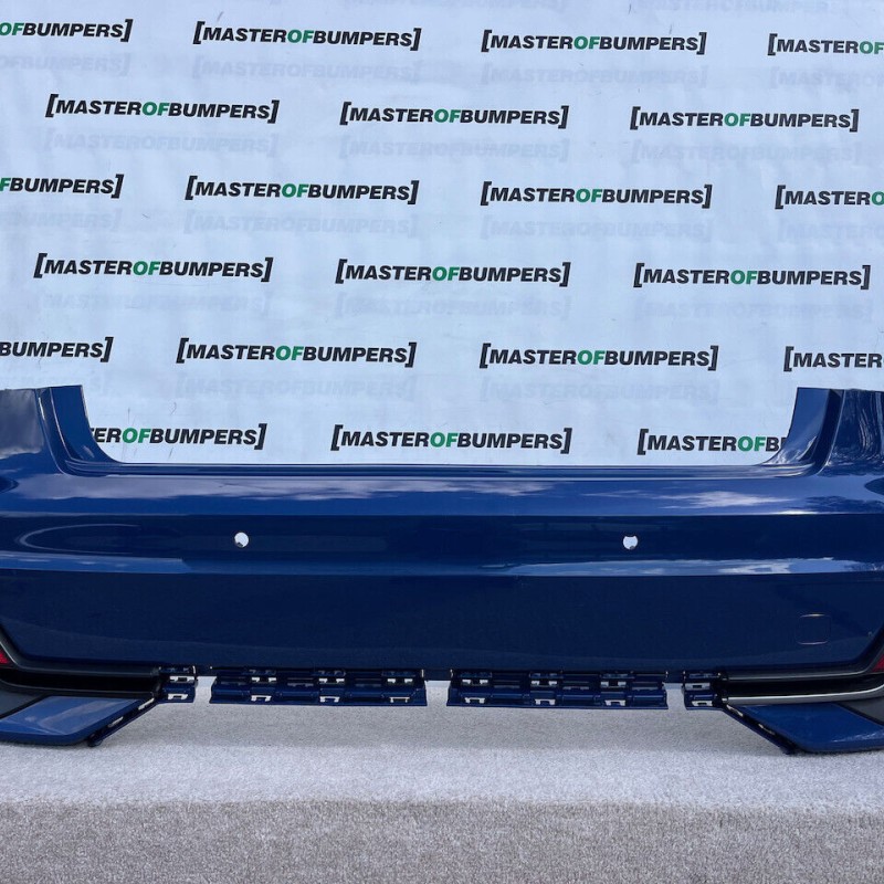 Audi A1 S Line Hatchback 5dr Mk2 2020-2024 Rear Bumper 4 Pdc Genuine [a640]