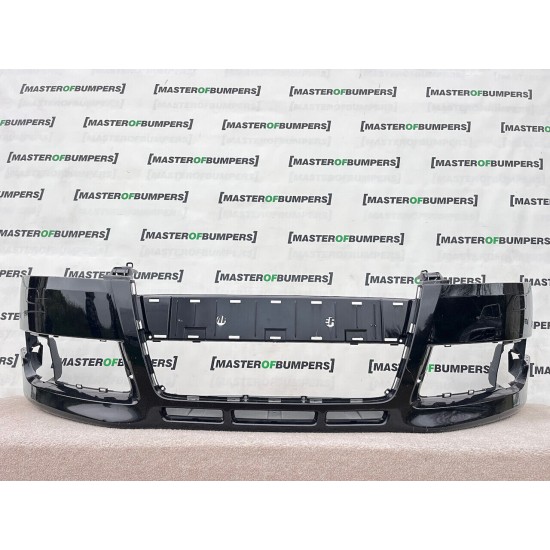 Audi Tt Coupe Cabrio Mk2 2006-2010 Front Bumper Black Genuine [a671]