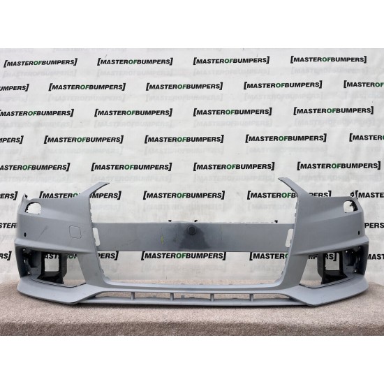 Audi A1 S-line Lift Hatchback 2015-2018 Front Bumper 4 Pdc + Jets Genuine [a688]