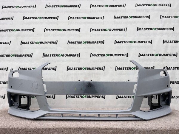 Audi A1 S-line Lift Hatchback 2015-2018 Front Bumper 4 Pdc + Jets Genuine [a688]