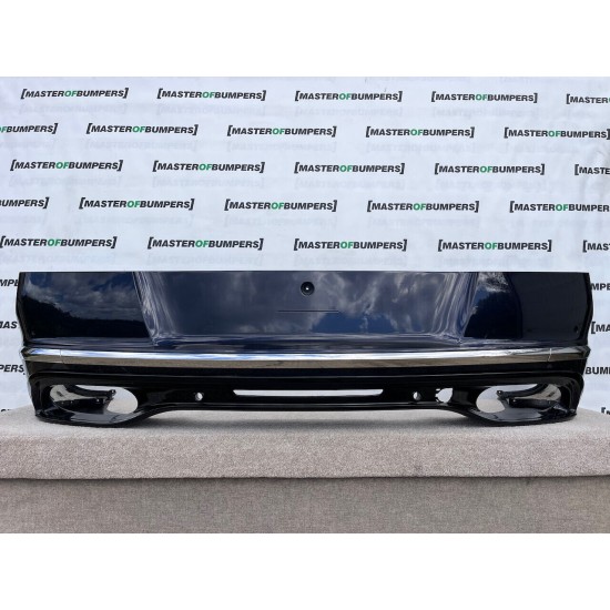 Bentley Continental Gt Gtc W12 Speed 2015-2018 Rear Bumper 4 Pdc Genuine [p49]