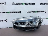 BMW X3 G01 2017-2019 Full Led Headlight Passenger Side N/s Complete Genuine