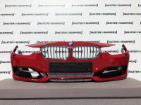 BMW 3 Series Sport F30 F31 Front Bumper In Red Complete Genuine [B110]