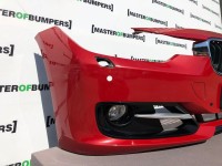 BMW 3 Series Sport F30 F31 Front Bumper In Red Complete Genuine [B110]