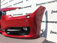 BMW 3 Series Sport F30 F31 Front Bumper In Red Complete Genuine [B110]