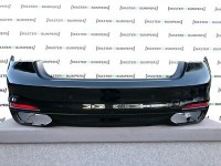 BMW 7 Series G11 G12 2016-2018 Rear Bumper In Black Complete Genuine [B84]