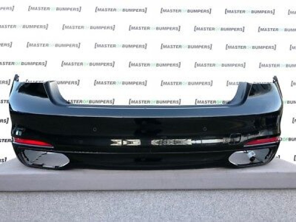 BMW 7 Series G11 G12 2016-2018 Rear Bumper In Black Complete Genuine [B84]