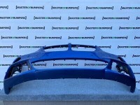 BMW X1 M Sport F48 2014-2017 Front Bumper In Blue 6 X Pdc Genuine [B77]