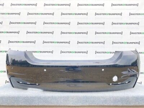 BMW 4 Series F32 F33 Coupe Cabrio 2014-2020 Rear Bumper In Black Genuine [B130]