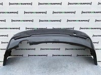 BMW 4 Series F32 F33 Coupe Cabrio 2014-2020 Rear Bumper In Black Genuine [B130]