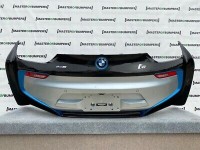 BMW I8 Hybrid 2014-2020 Rear Bumper In Black/blue Genuine [B274]