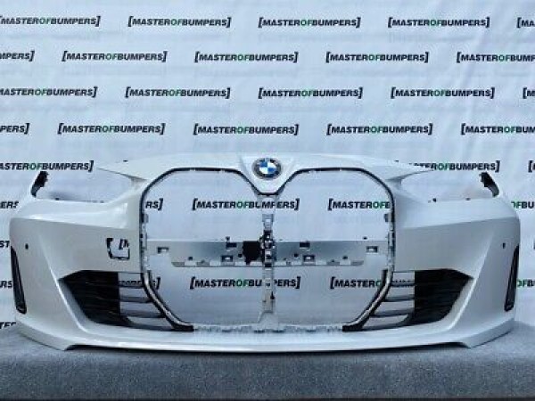 BMW 4 Series Se G26 Coupe Cabrio 2020-on Front Bumper In White Genuine [B406]