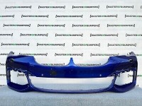 BMW 7 Series M Sport G11 G12 2016-2019 Front Bumper Blue 6 Pdc Genuine [B670]