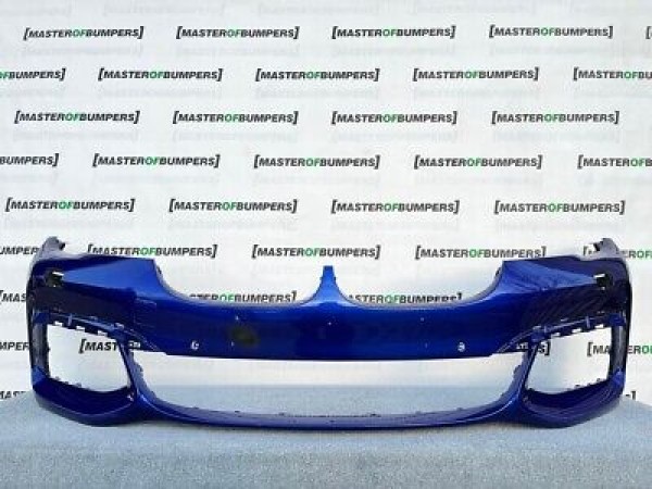 BMW 7 Series M Sport G11 G12 2016-2019 Front Bumper Blue 6 Pdc Genuine [B670]