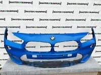 BMW X2 M Sport F39 2018-on Front Bumper In Blue 6 X Pdc Genuine [B713]