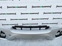 BMW X6 E71 2008-2010 Front Bumper In Silver 4 Pdc Genuine [B727]