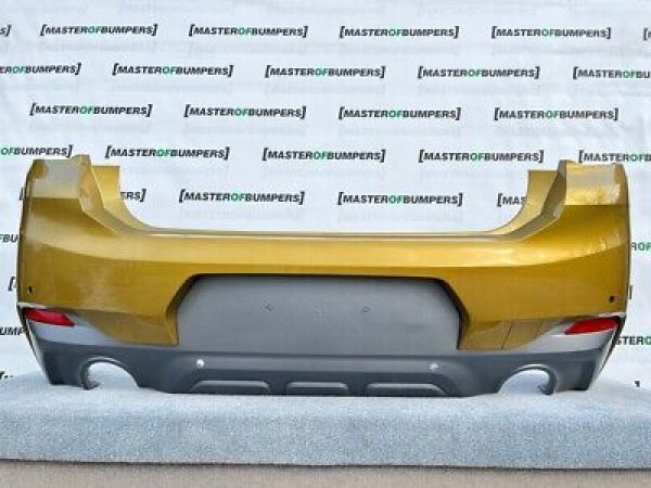 BMW X2 M Sport F39 2018-on Rear Bumper Gold 4 X Pdc Genuine [B762]