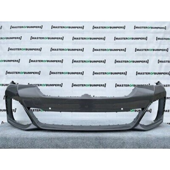 BMW 5 Series M Sport G30 G31 Lci 2020-on Front Bumper Grey 6 Pdc Genuine [B770]