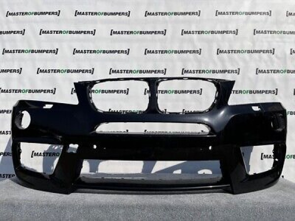 BMW X3 M Sport F25 2010-2014 Front Bumper Black 4 Pdc + Jets Genuine [B857]