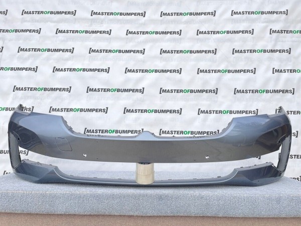 BMW 5 Series Se Sport Line G30 G31 Lci 2020-on Front Bumper 6 Pdc Genuine [B32]