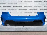 BMW 1 Series M135i F40 2019-on Rear Bumper Blue 6 Pdc Genuine [B966]