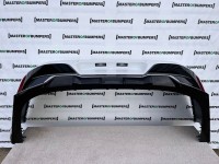 BMW I7 I7 M Sport Xdrive60 2022-on Rear Bumper White 6 Pdc Genuine [f197]