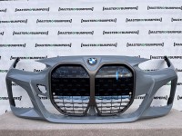 BMW I4 M Sport Gran Coupe G26 2020-on Front Bumper Grey + Grill Genuine [B243]