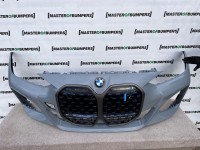 BMW I4 M Sport Gran Coupe G26 2020-on Front Bumper Grey + Grill Genuine [B243]