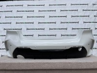 BMW 1 Series M Sport F40 118i 120 2019-on Rear Bumper White 4 Pdc Genuine [B332]