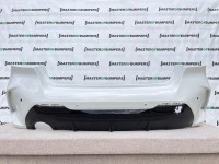 BMW 1 Series M Sport F40 118i 120 2019-on Rear Bumper White 4 Pdc Genuine [B332]