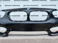 BMW 1 Sport Line F20 F21 Lci 2016-19 Front Bumper 4 Pdc No Jets Genuine [B484]