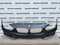 BMW 1 Sport Line F20 F21 Lci 2016-19 Front Bumper 4 Pdc No Jets Genuine [B484]