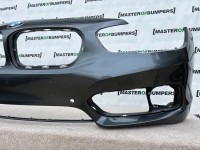 BMW 1 Sport Line F20 F21 Lci 2016-19 Front Bumper 4 Pdc No Jets Genuine [B484]