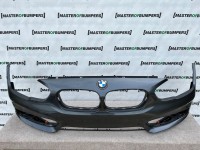 BMW 1 Sport Line F20 F21 Lci 2016-19 Front Bumper 4 Pdc No Jets Genuine [B465]