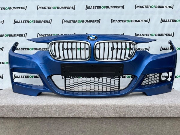 BMW 3 Series M Sport F30 F31 2013-19 Front Bumper No Pdc No Jets Genuine [B557]