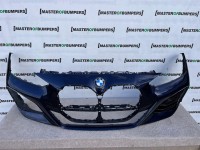 BMW 4 Serie M Sport G22 G23 2020-on Front Bumper Blue 6 Pdc Genuine [B638]