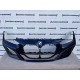 BMW 4 Serie M Sport G22 G23 2020-on Front Bumper Blue 6 Pdc Genuine [B638]