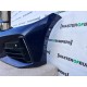 BMW 4 Serie M Sport G22 G23 2020-on Front Bumper Blue 6 Pdc Genuine [B638]