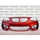 BMW 2 M Sport F22 F23 Coupe Cabrio 2016-2021 Front Bumper 4 Pdc Genuine [B644]