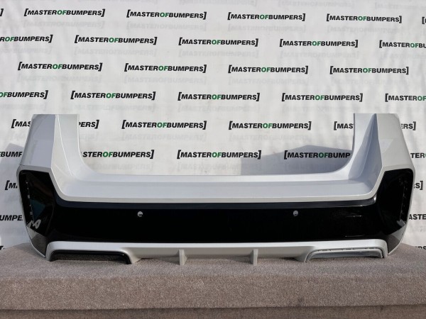 BMW X1 M Sport Xdrive U11 Suv 2023-on Rear Bumper White 6 Pdc Genuine [B650]