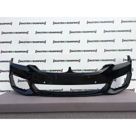 BMW 5 Series M Sport G30 G31 2017-on Front Bumper In Black Genuine [B9]