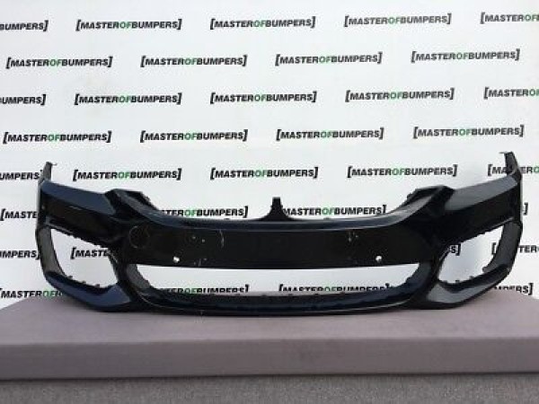 BMW 5 Series M Sport G30 G31 2017-on Front Bumper In Black Genuine [B9]